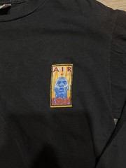 1990 Nike Air Jordan 23 Michael Jordan Black Long Sleeve Crew Neck T-Shirt Men S