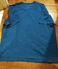 NWT Tommy Bahama Shirt Mens 3XL Blue V Neck Soft Tee Marina Blue Resort Wear