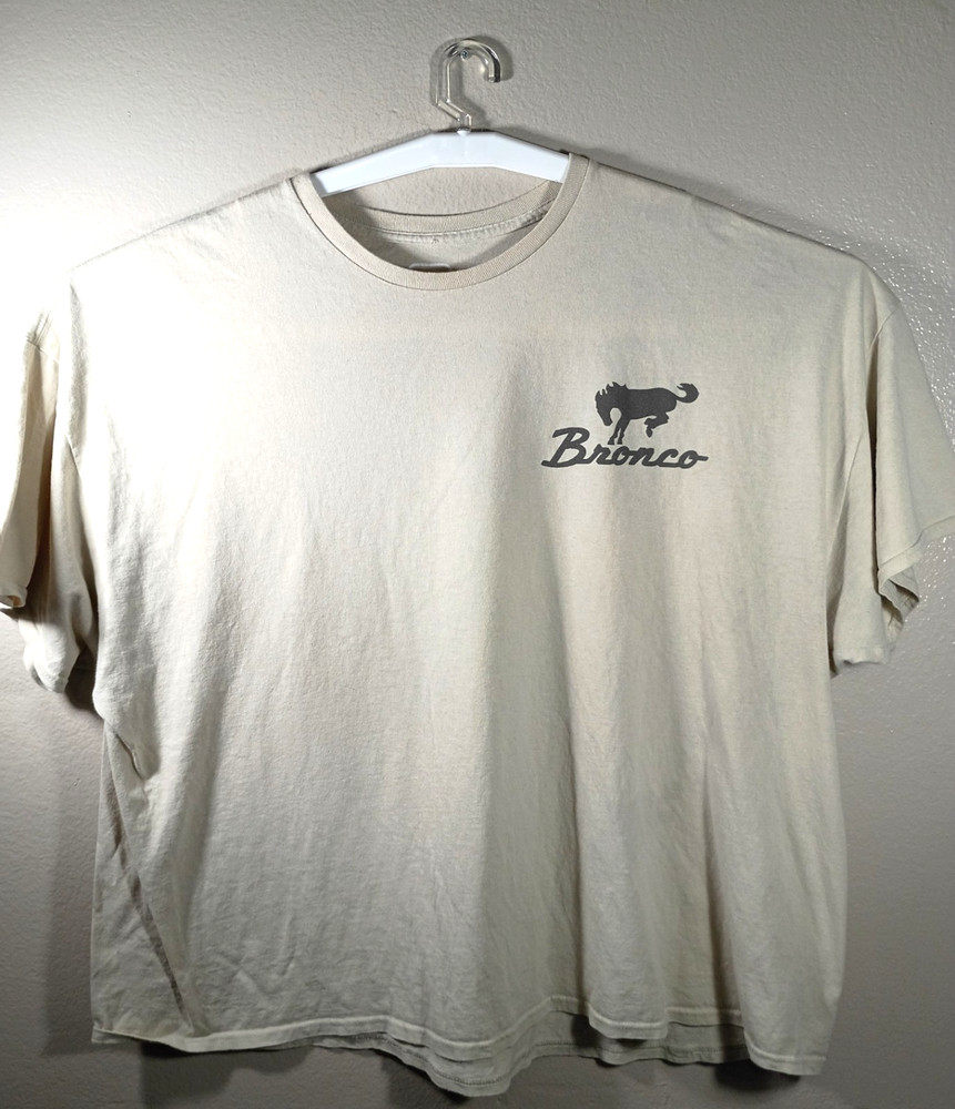 Ford Bronco Life’s Great Expedition Graphic Vintage Look Band Tee Size 5X