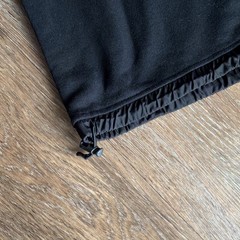 Forever 21 Black Pocket Drawstring Hem Men’s T-Shirt Crew Neck Size M