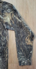 VINTAGE Jerzees Shirt Mens XL Brown Camo Long Sleeve Outdoors Mossy Oak Hunting
