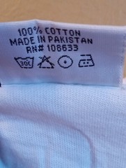 Metro Heavy Weight White T-Shirt, Size 4XL, 100% Cotton, Made in Pakistan