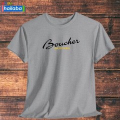 Boucher Guitars Logo Shirt Black/Navy/Grey/White/Orange T-Shirt S-5XL