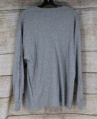 Team Apparel Men’s Size XL Denver Broncos Crewneck Long Sleeve Shirt Gray