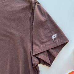 Fabletics Short Sleeve T-Shirt Mens 2X Chocolate Brown Cotton Modal Stretch