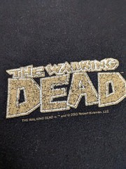 Walking Dead Hilltop Shirt Mens Medium Black Short Sleeve Graphic Tee 2013