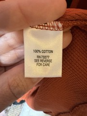 {NWT} Men’s SONOMA Extra Soft Thermal Orange Large