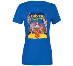 Oliver And Company 80s Animated Musical Family Movie T Shirt