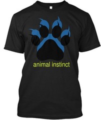 Animal Print T-Shirt Made in the USA Size S to 5XL