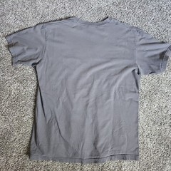 The North Face Size Medium Gray and Red Short Sleeve Shirt – Graphic is Cracking