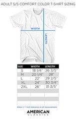 Weezer Framed Blue Jean Comfort Colors Music Shirt