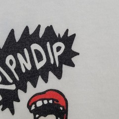Vintage Y2K Funny Stoner Humor Shirt S/M 20×26 White Rip-n-Dip
