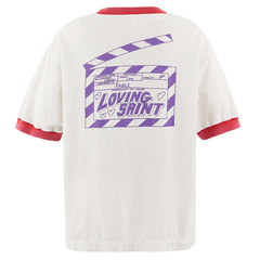 Saint Mxxxxxx SS T-Shirt I Love Saint White