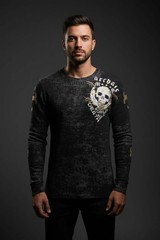 Archaic By Affliction Men’s Thermal Shirt Tramp