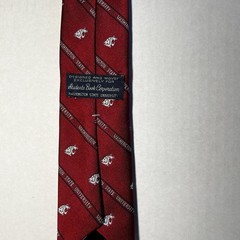 Washington State University Cougars Neck Tie Deep Red 53.5”L
