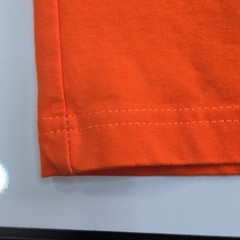 Roku Studio T-Shirt Mens 3XL Orange Embroidered Bear Patch Streetwear Tee