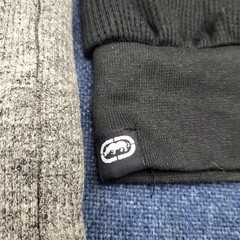 Ecko Unltd Mens Grey Marled Thermal Long Black Sleeve Shirt 4XL NWT Y2K