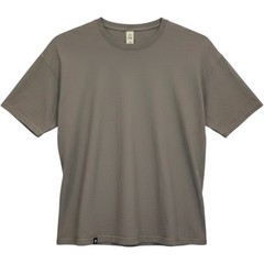 Cove USA Mens 2X Heavyweight Cotton T-Shirt Grey Brown Boxy Fit Streetwear 2XL