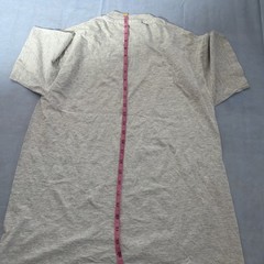 Hanes Heavyweight Single Stitch VTG Gray T Shirt Medium Cowboy Golf Cart Western