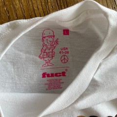 RARE Vintage New 2008 FUCT “Tiger Striped NAM Magazine” Men’s T-Shirt White