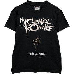 Used 90’S THE ROXX x My Chemical Romance Skull Pattern Band T-shirt Men’s Si…