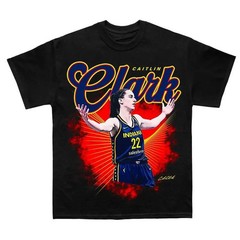 COMBATWEAR Caitlin Clark Sports Fan Tee T-Shirt, Graphic Tee T-Shirt