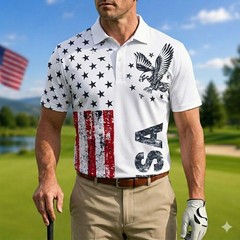 250th Anniversary USA Shirt 250th Golf Polo Shirt Patriotic Golf Shirts for Men