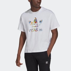 adidas Pure Color Logo Print Sports Short Sleeve T-Shirt