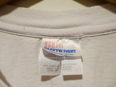 XL/2XL Vtg 90s White Blank Distressed Skate Punk Rock Single Stitch Boxy T-Shirt