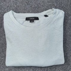 Vince Crewneck Shirt Mens Size XL Pima Cotton Lightweight Short Sleeve Casual