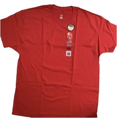 NEW~ Hanes Men/Women RED T-Shirt XL Essential Tee 100% US Cotton