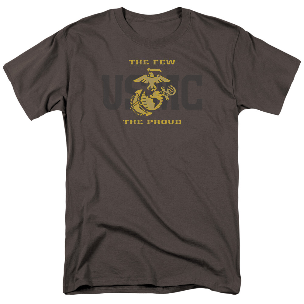 U.S. Marine Corps USMC Split Tag Licensed Adult T-Shirt