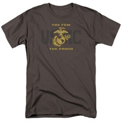 U.S. Marine Corps USMC Split Tag Licensed Adult T-Shirt