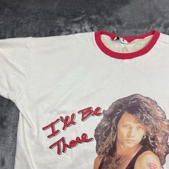VTG 90s Jon Bon Jovi I’ll Be There For You Ringer Sleep Shirt Nightgown T-Shirt