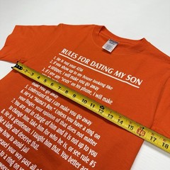 Gildan Rules for Dating my Son Crazy Mother-In-Law Mens Shirt S Joke Funny Gift