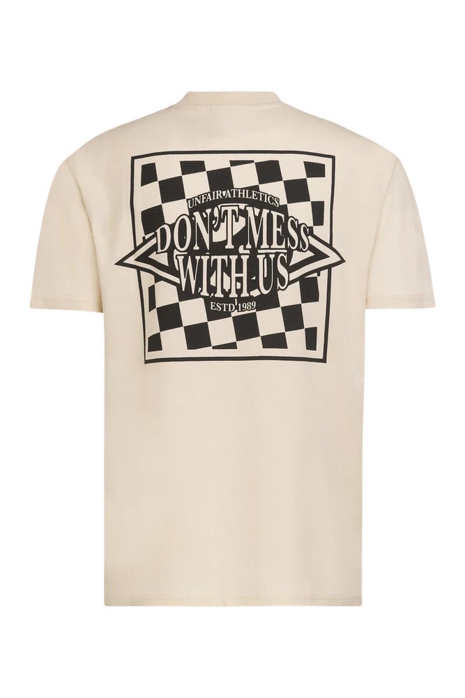UNFAIR ATHLETICS Tablecloth T-Shirt Cream