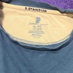 Jamaica Jaxx blue summer tropical baggy t-shirt with palm tree design Size XL