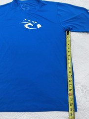 Rip Curl Hawaii XXL Blue Surf Shirt UPF 30 EUC