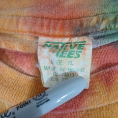 McDonald’s Get Back With Big Mac Tie Dye Shirt XL Vintage 90’s Nice c pics