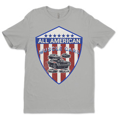Custom T-Shirt, All American Dtf Print On Next Level T-Shirt unisex Soft Cotton