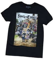 Black Clover Mens T-Shirt – Key Art Group Image