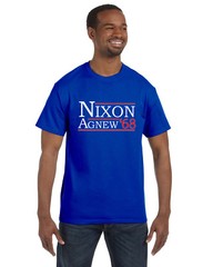 Nixon Agnew ’68 men’s tee shirt political funny nostalgic all colors and sizes!