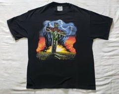 Vintage 1991 Slayer Touring In The Abyss Concert T-Shirt -Large- Original Owner