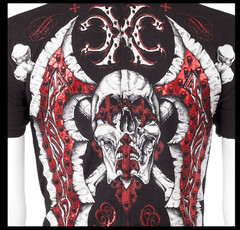 XTREME COUTURE by AFFLICTION Black TYPHOON Short Sleeve Slim Fit T-shirt NWT