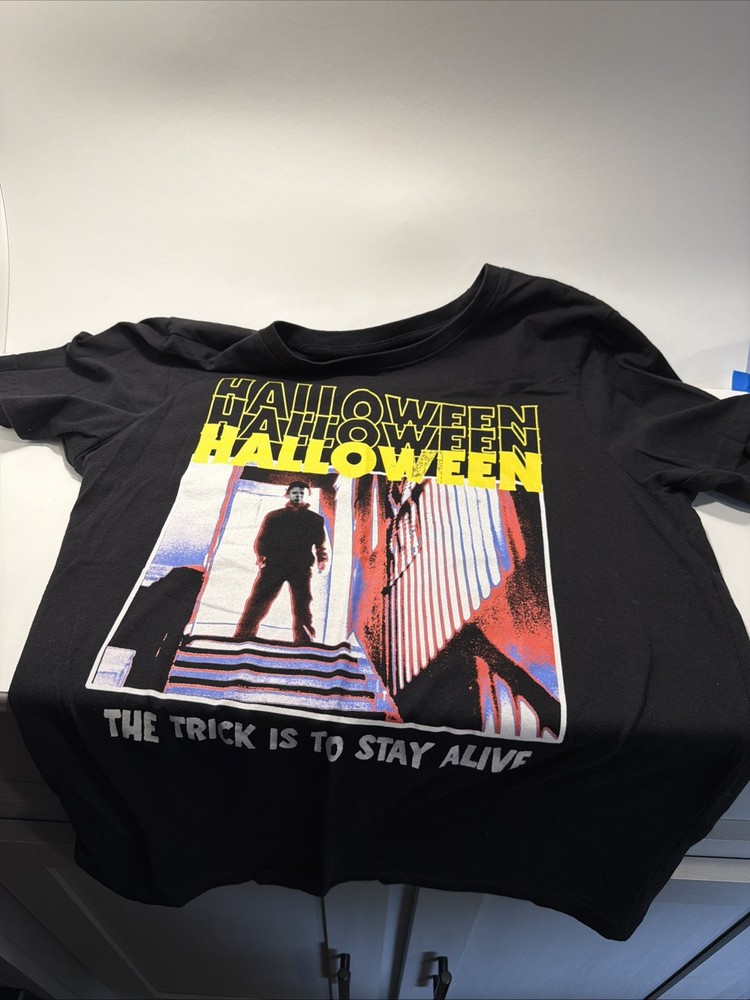 John Carpenter’s Halloween Official T-Shirt Michael Myers Horror Mens M