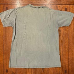 Jerzees Tai Chi Yin Yang Graphic Print Crew Neck T-Shirt Mens L Beige