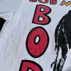 Vintage Bob Marley L Single Stitch Tee-Shirt 70s Graphic Rasta Reggae Jamaica