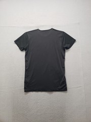 Uniqlo Airism Men T Shirt S Black Crew Neck Short Sleeve Stretch Pullover Casual
