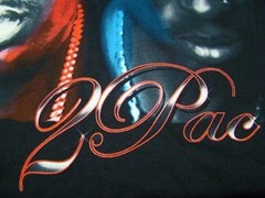 Men Tupac Shakur Biggie Smalls Notorious BIG Old School Rap Hip Hop T Shirt Sz M