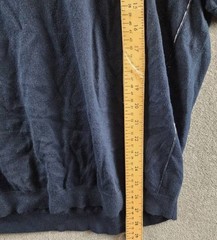 The Men’s Store at Bloomingdale’s Cashmere Blend Sweater Tee XXL True Navy S/S